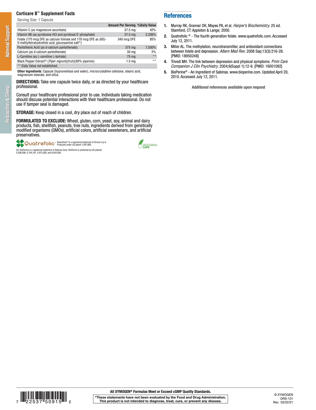 corticare b info 2