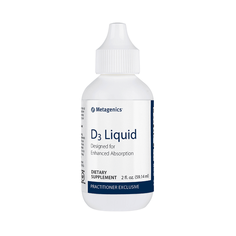 D3 Liquid 2 fl oz bottle
