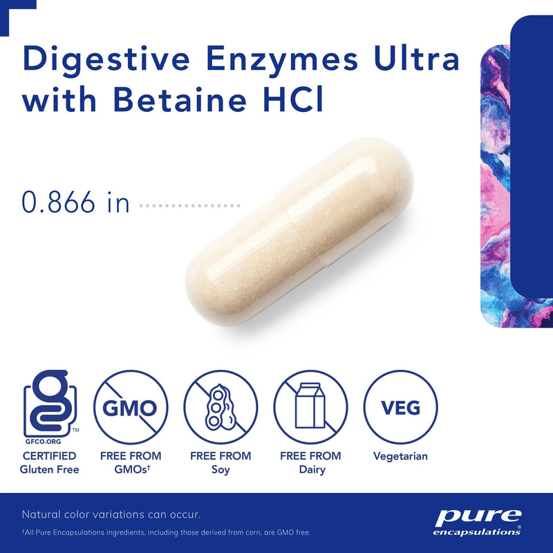 Digestive Enzymes Ultra with Betaine HCl - Pharmedico