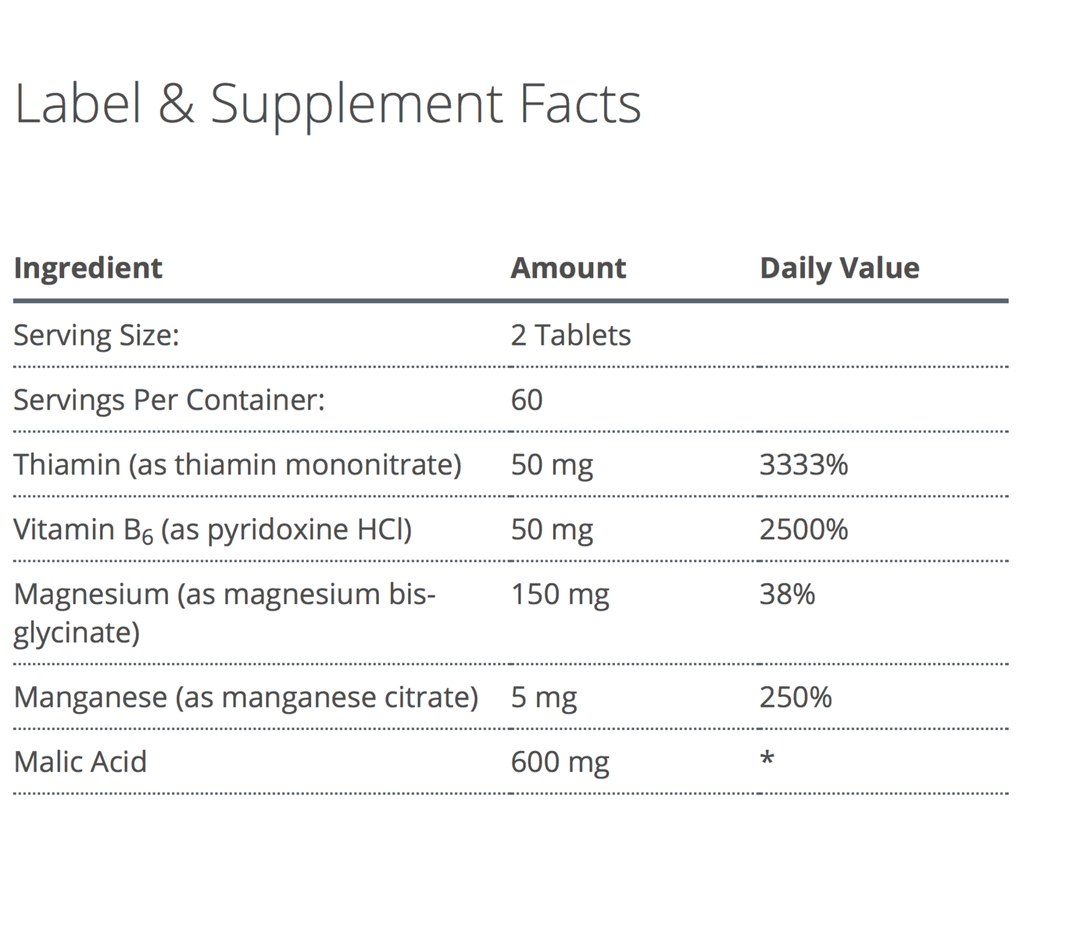 Fibroplex supplement facts