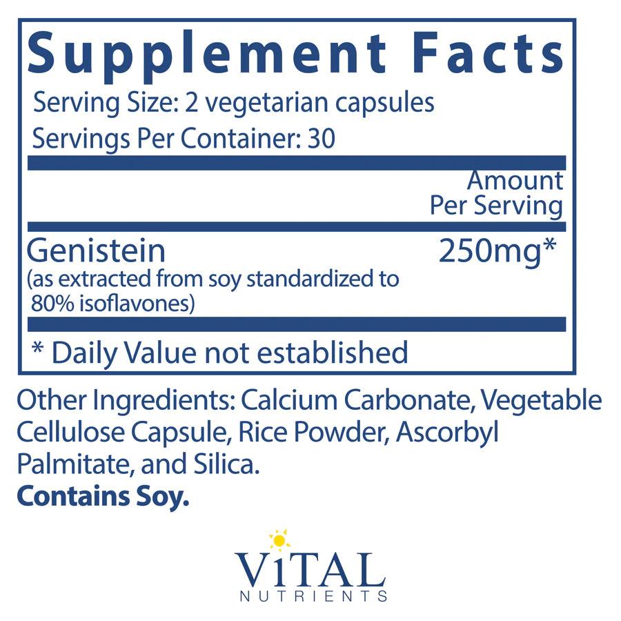 Genistein 125mg - Pharmedico