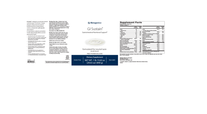 GI Sustain label