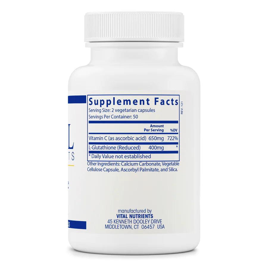 Glutathione 400mg - Vital Nutrients - Pharmedico Glutathione 400mg - Vital Nutrients - Pharmedico