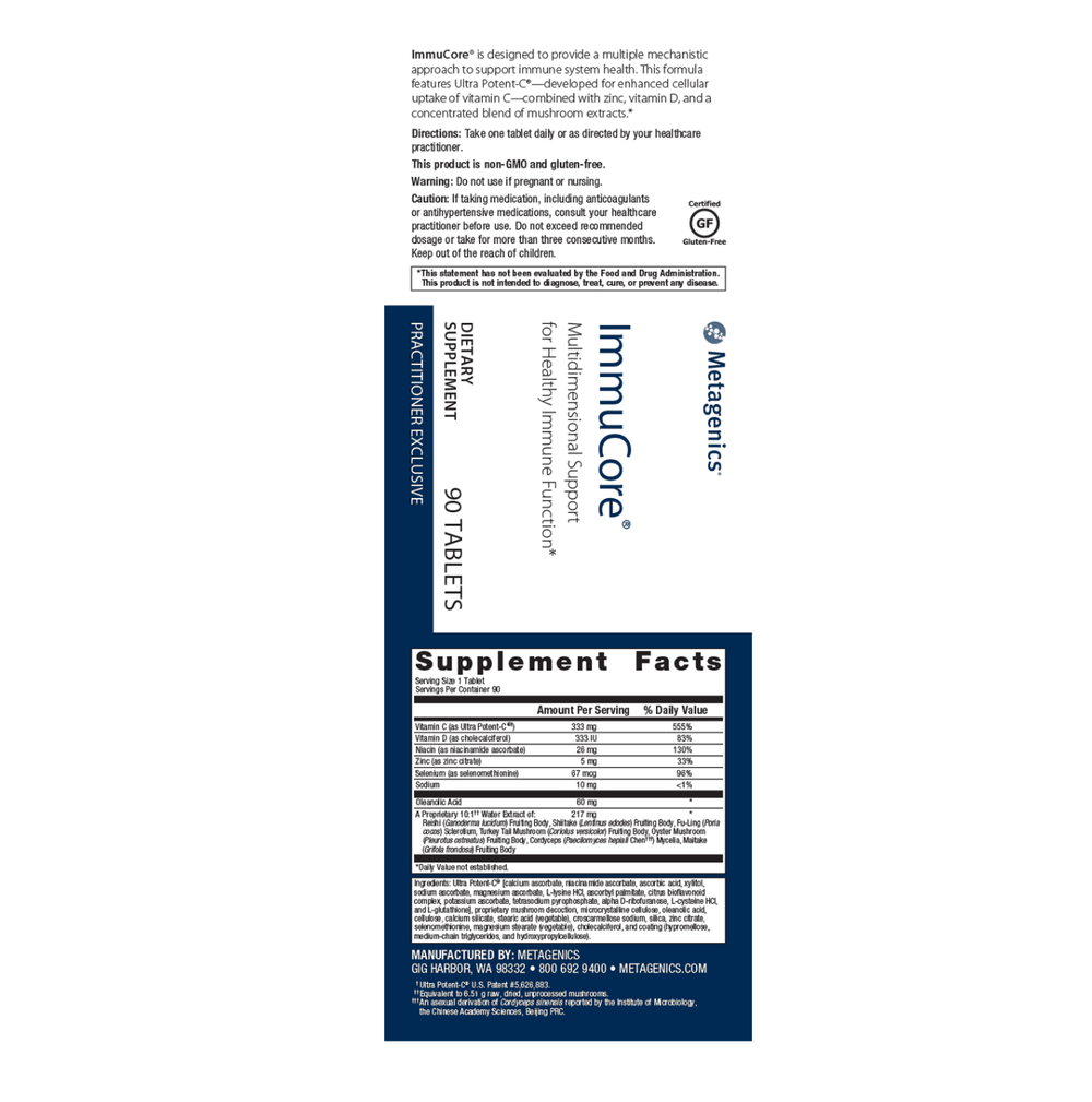 ImmuCore label