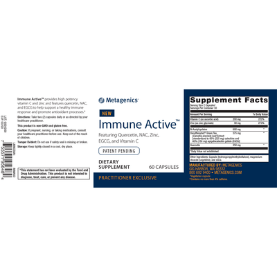 immune active label