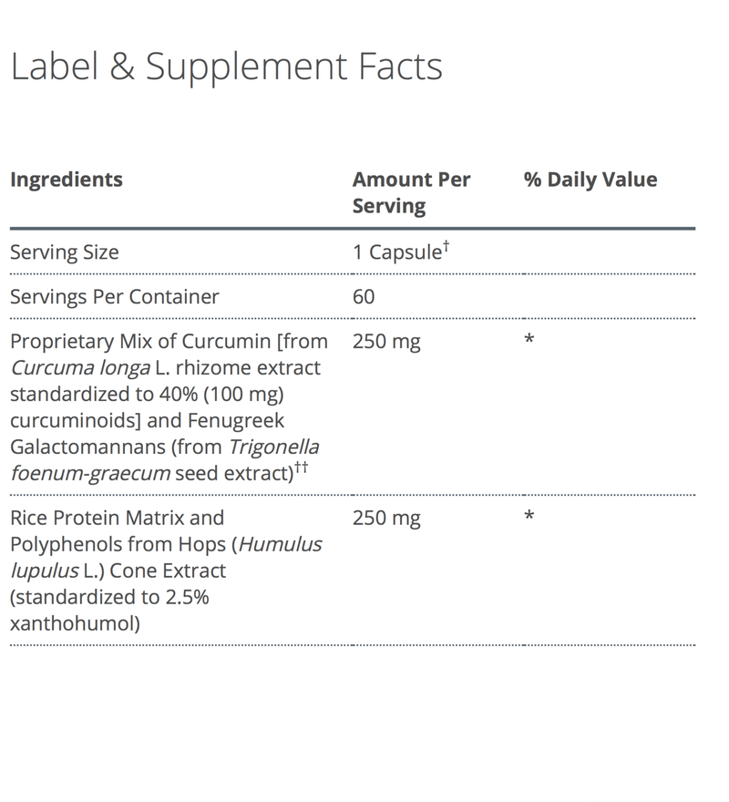 Inflavonoid supplement facts