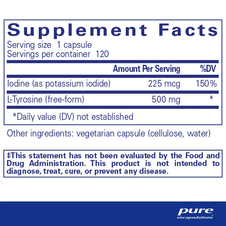 Iodine and Tyrosine - Pharmedico