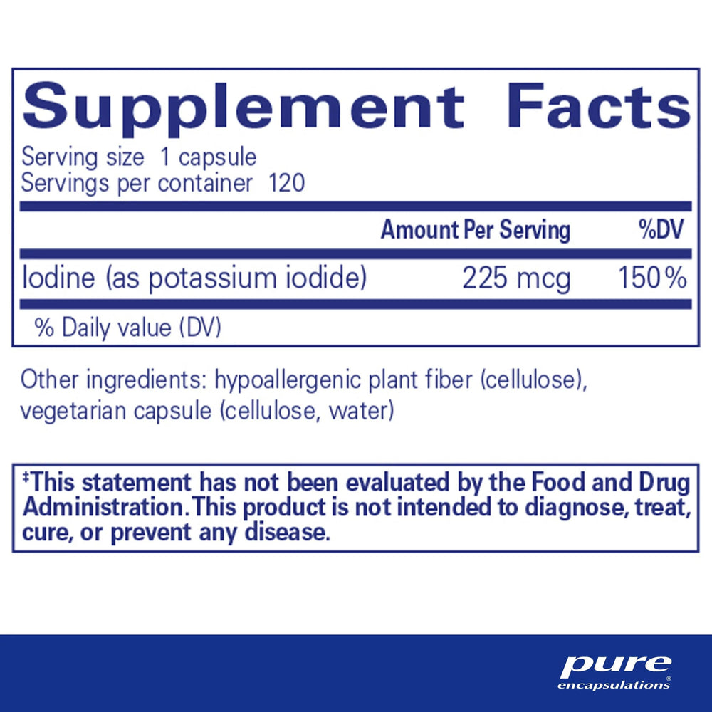 Iodine (potassium iodide) - Pharmedico