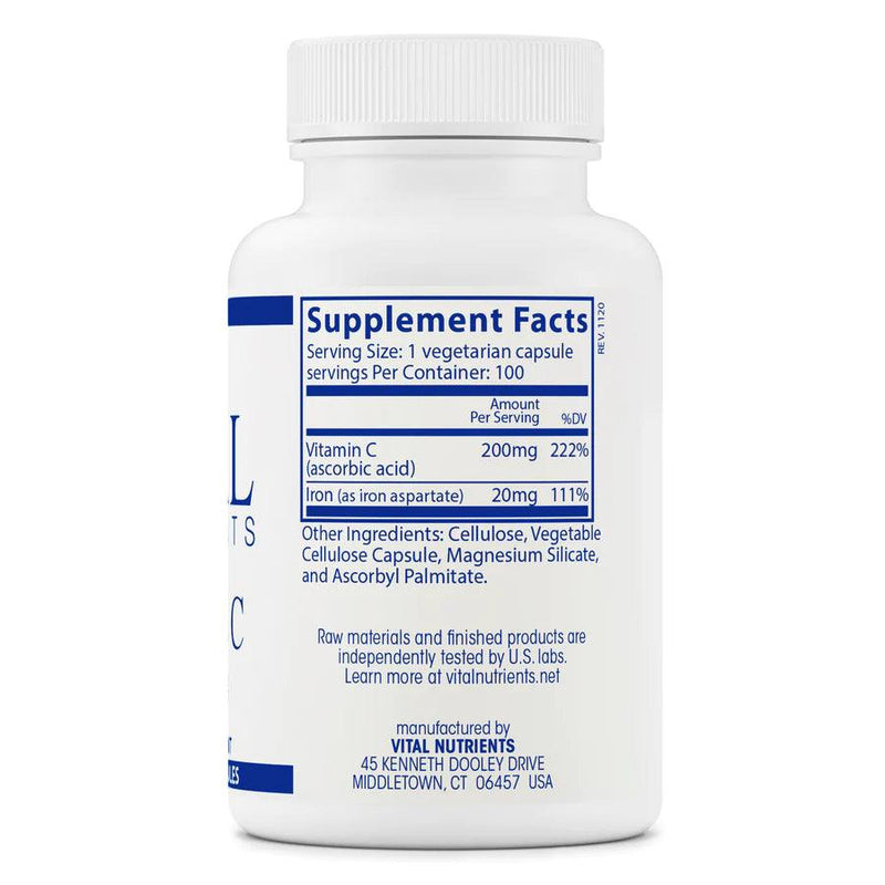 Iron Plus C 20mg/200mg - Pharmedico