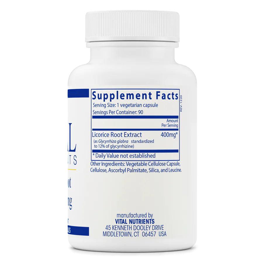 Licorice Root Extract 400mg - Pharmedico