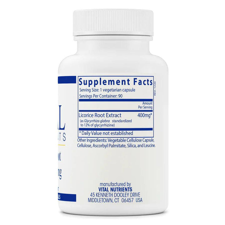 Licorice Root Extract 400mg - Pharmedico