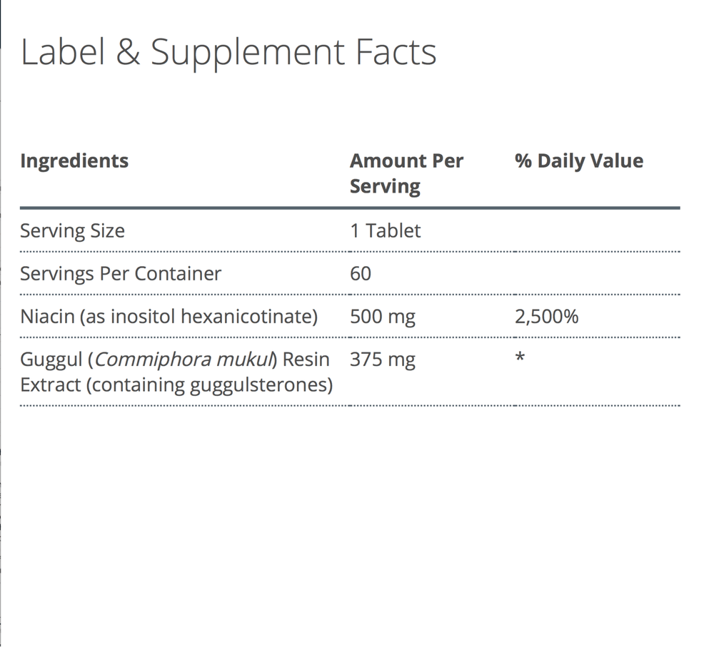 Lipotain supplement facts