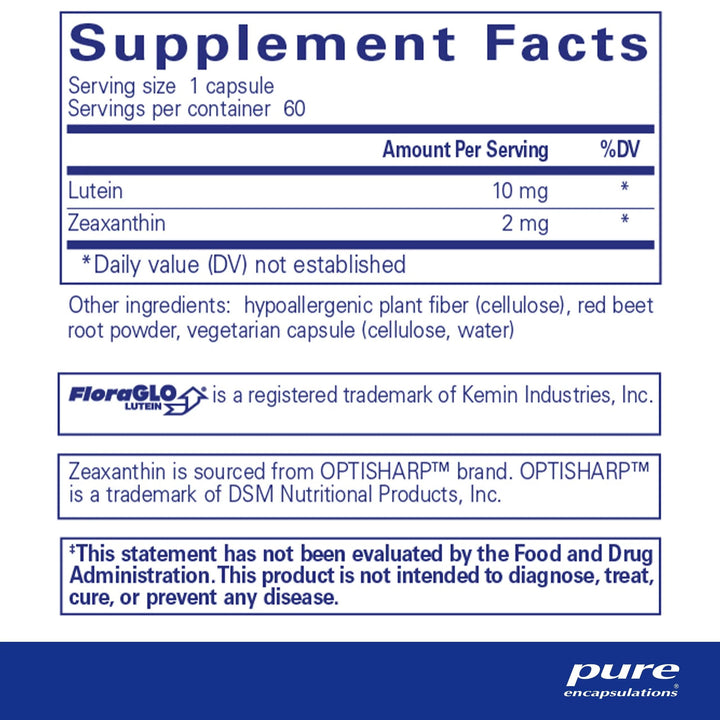 Lutein/Zeaxanthin - Pharmedico