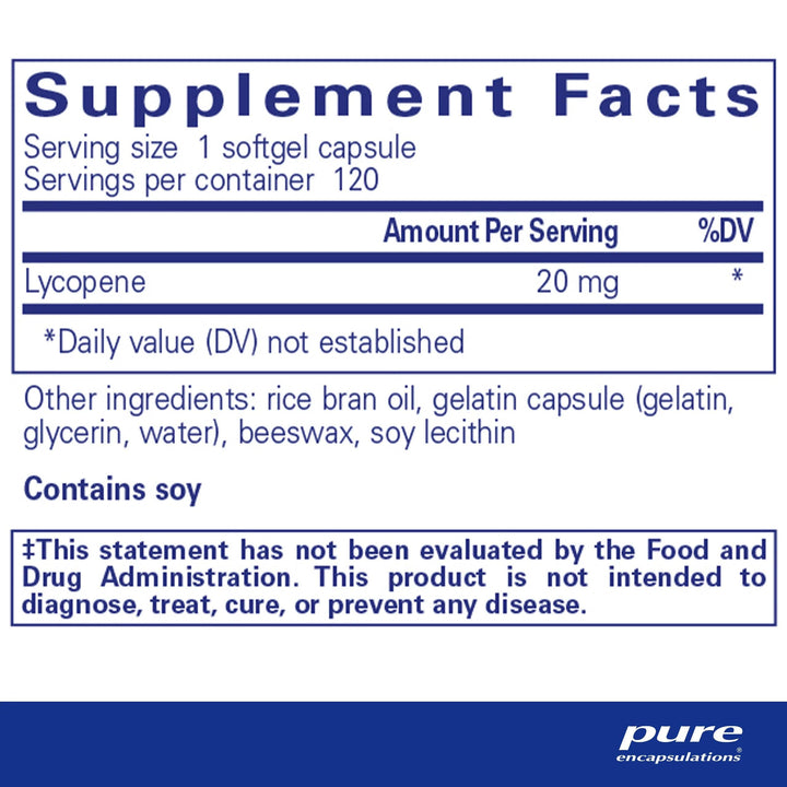 Lycopene 20 mg - Pharmedico