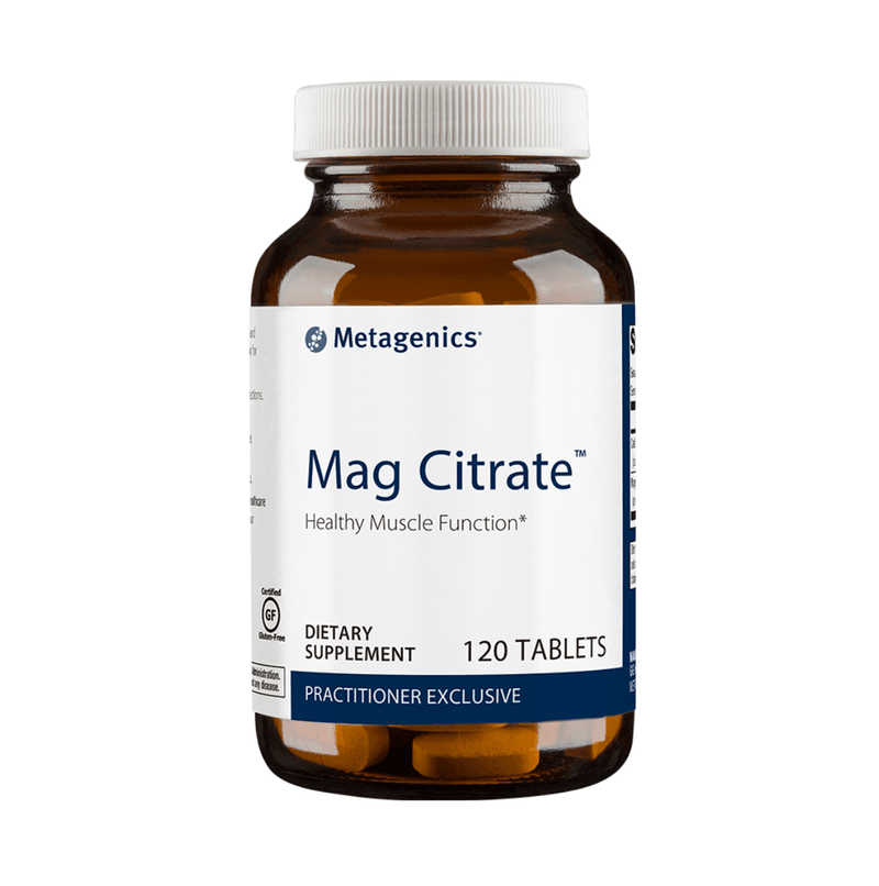 Magnesium Citrate 120ct bottle