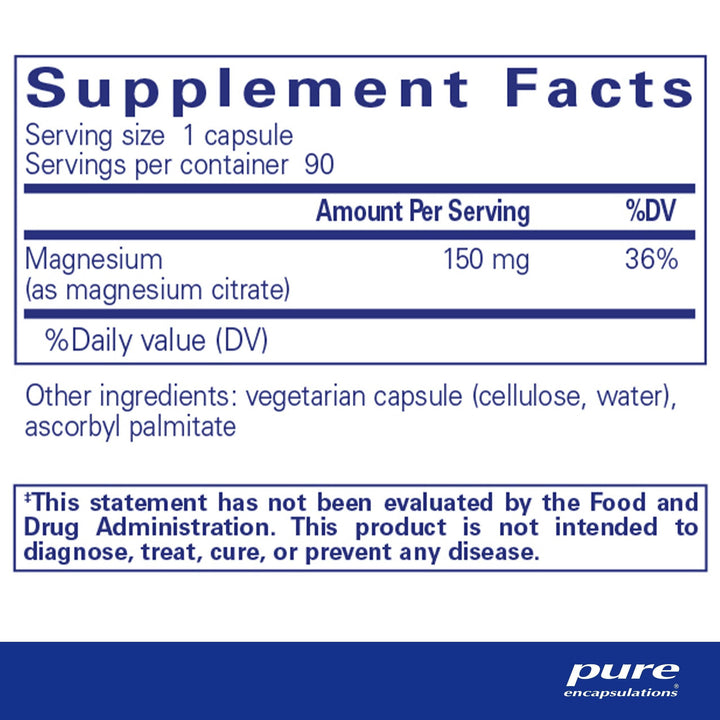 Magnesium (citrate) - Pharmedico