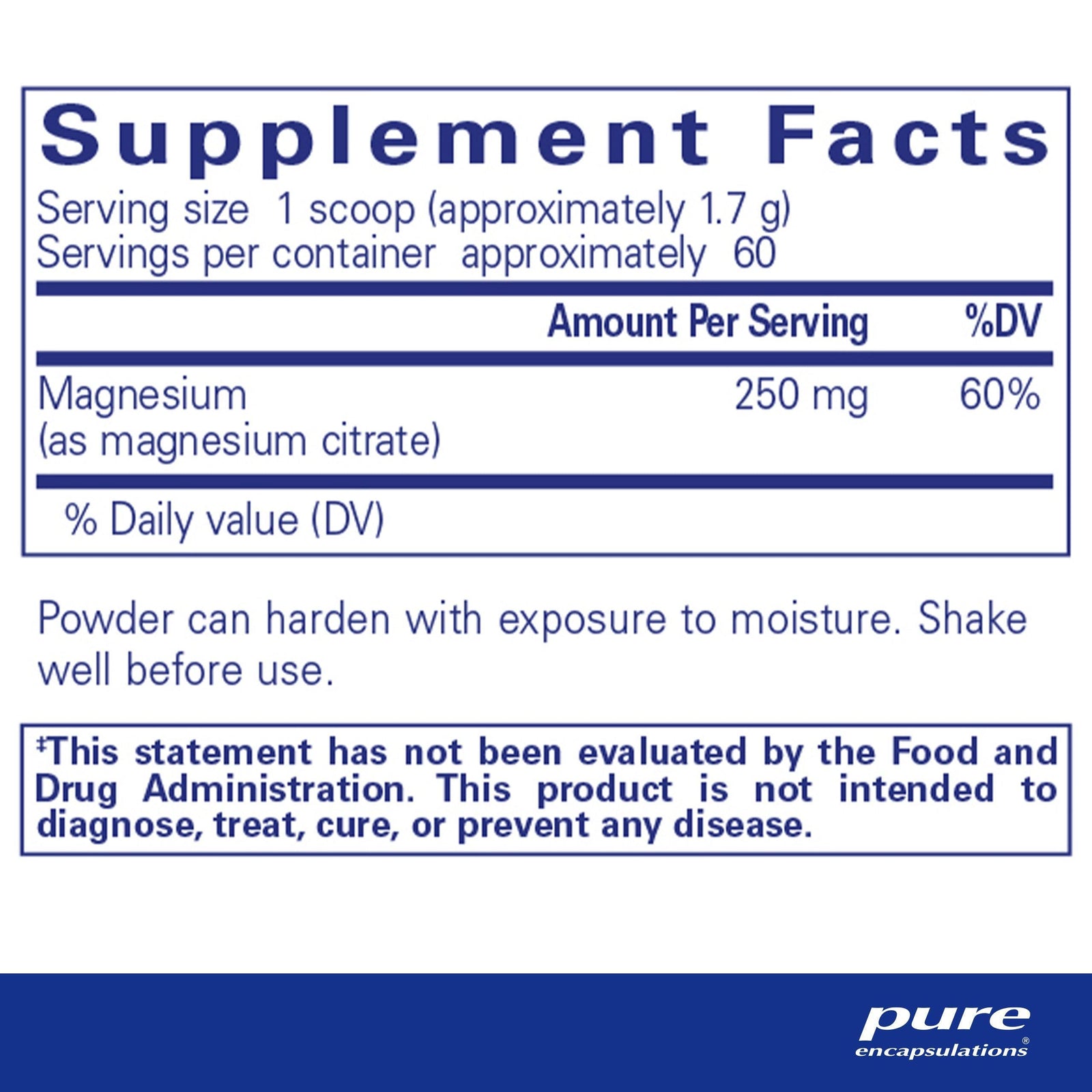Magnesium (powder) - Pharmedico