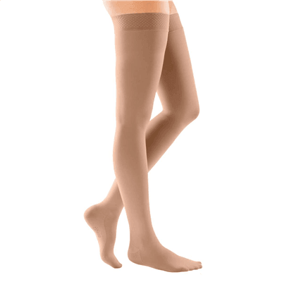 Mediven Comfort 15-20 mmHg Thigh Beaded Topband Closed Toe - Pharmedico