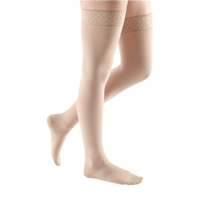 Mediven Comfort 15-20 mmHg Thigh Lace Topband Closed Toe - Pharmedico