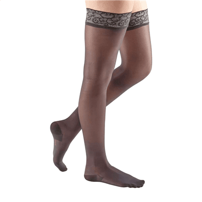 Mediven Sheer & Soft 15-20 mmHg Thigh Lace Topband Closed Toe - Pharmedico