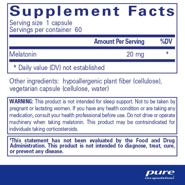 Melatonin 20 mg - Pharmedico