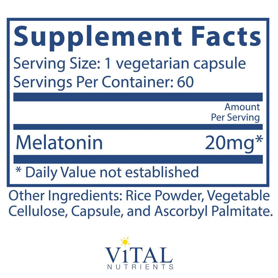 Melatonin 20mg - Pharmedico