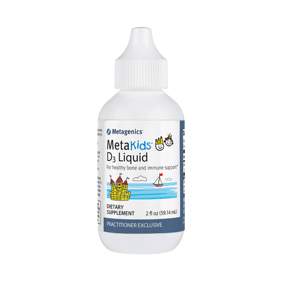 MetaKids d3 liquid 2 fl oz bottle