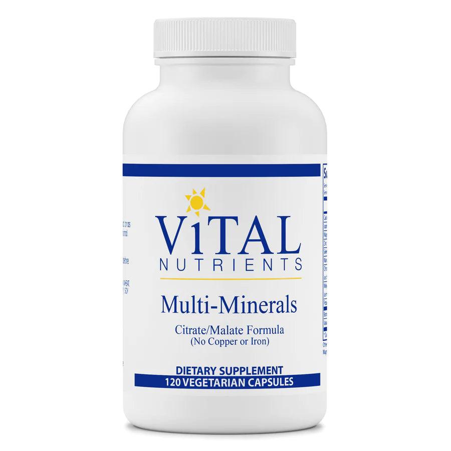 Multi-Minerals Citrate/Malate Formula (No Copper or Iron) - Pharmedico