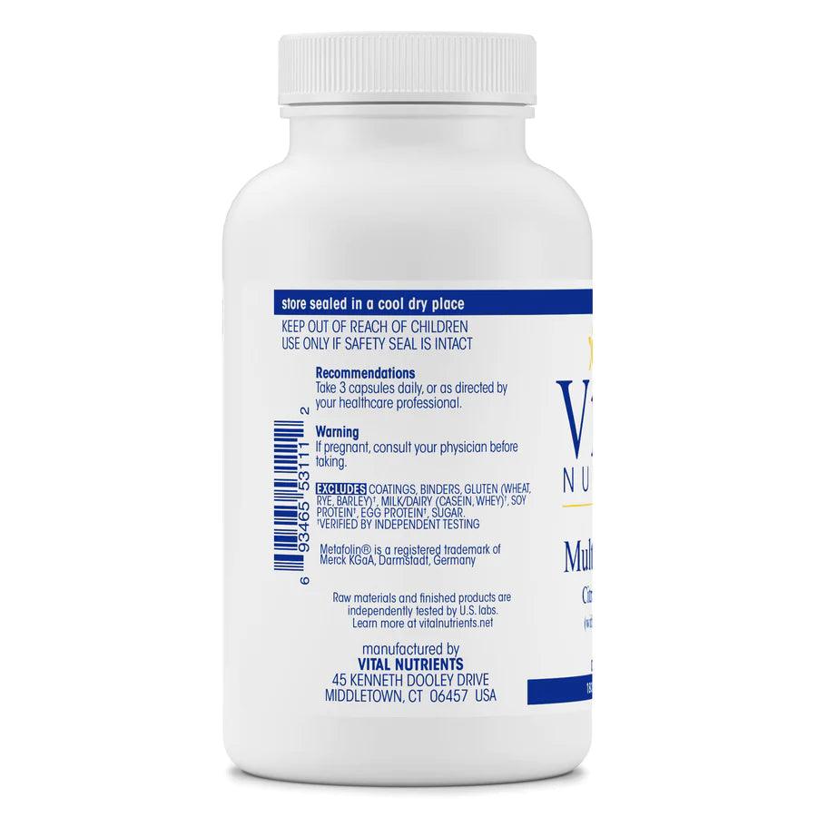 Multi-Nutrients 2 Citrate/Malate Formula (w/ Copper & without Iron) - Pharmedico