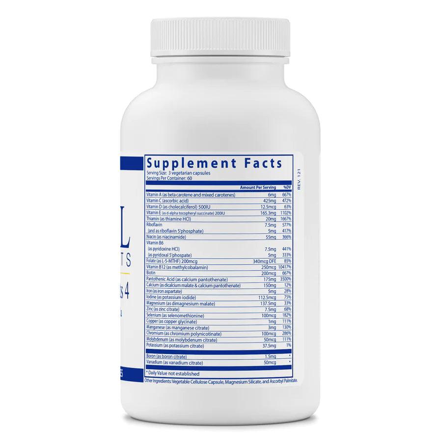 Multi Nutrient Formula Multi-Nutrients 4 Citrate/Malate Formula (w/ Copper & Iron) - Vital ...