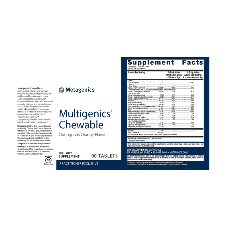 Multigenics Label