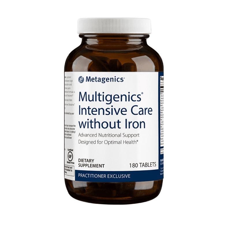 Multigenics Intensive Care w/o Iron 180ct bottle