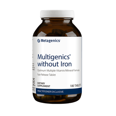 Multigenics w/o iron 180ct bottle