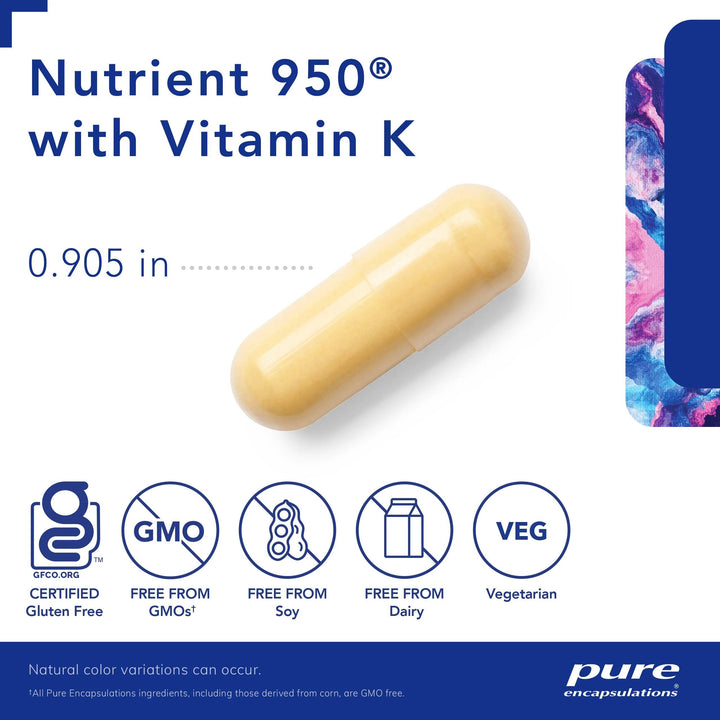 Nutrient 950® with Vitamin K - Pharmedico