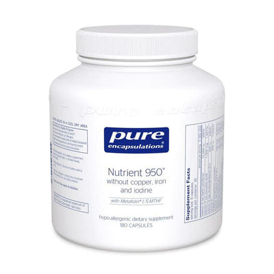 Nutrient 950® without Copper, Iron & Iodine - Pharmedico