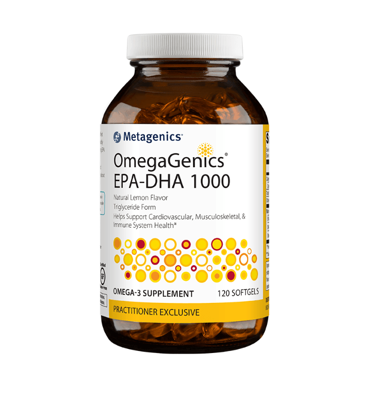 OmegaGenics® EPA-DHA 1000 120ct bottle- Pharmedico