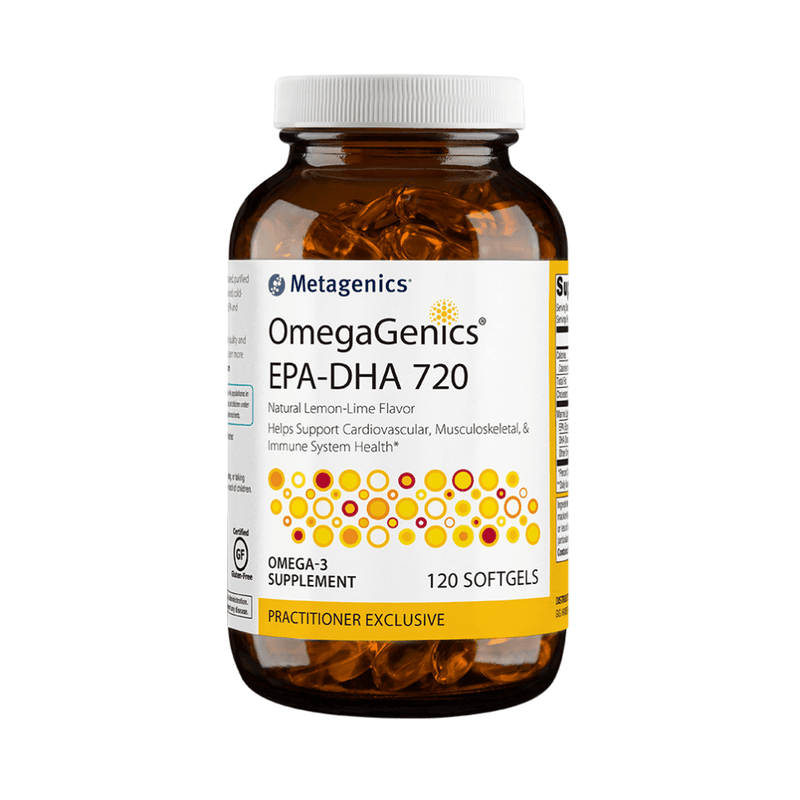 OmegaGenics® EPA-DHA 720 120ct bottle - Pharmedico