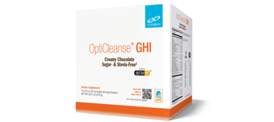 opticleanse ghi creamy chocolate sugar- & stevia- free 10 servings