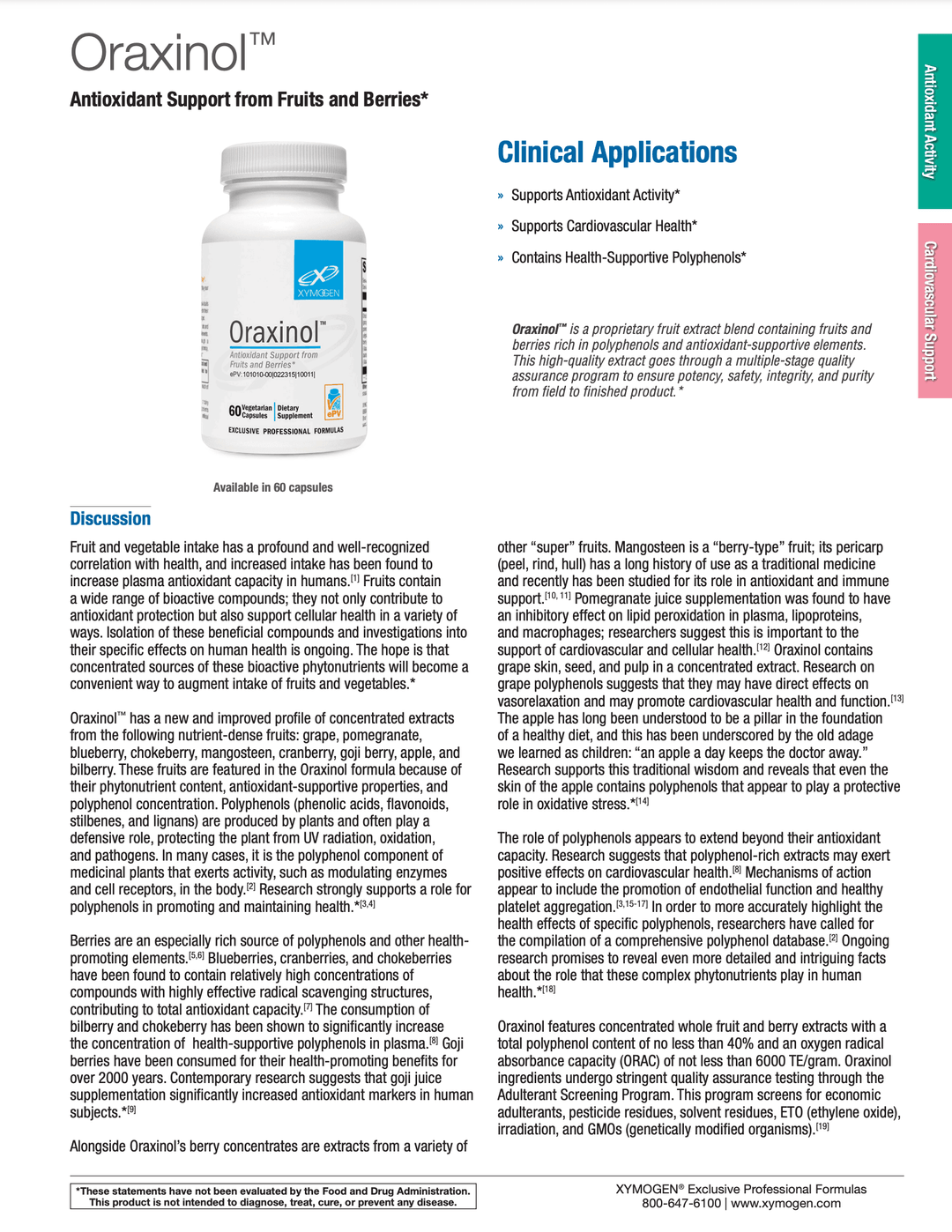 oraxinol info 1