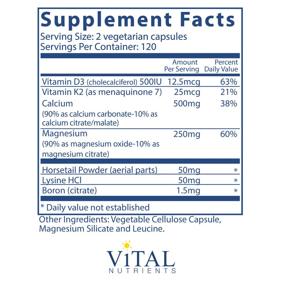 Osteo-Nutrients II (with Vitamin K2-7) - Pharmedico