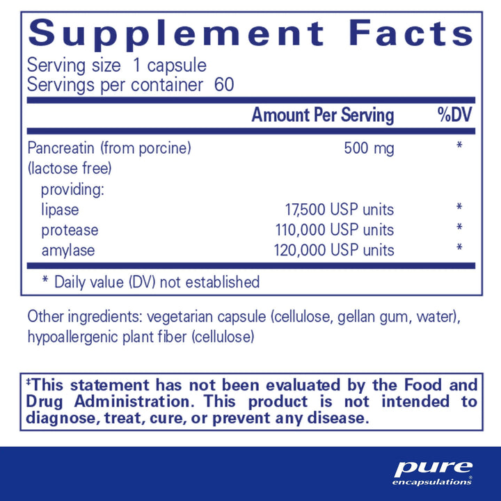 Pancreatic Enzyme Formula - Pharmedico