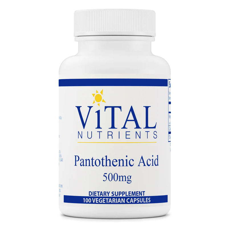 Pantothenic Acid 500mg - Pharmedico
