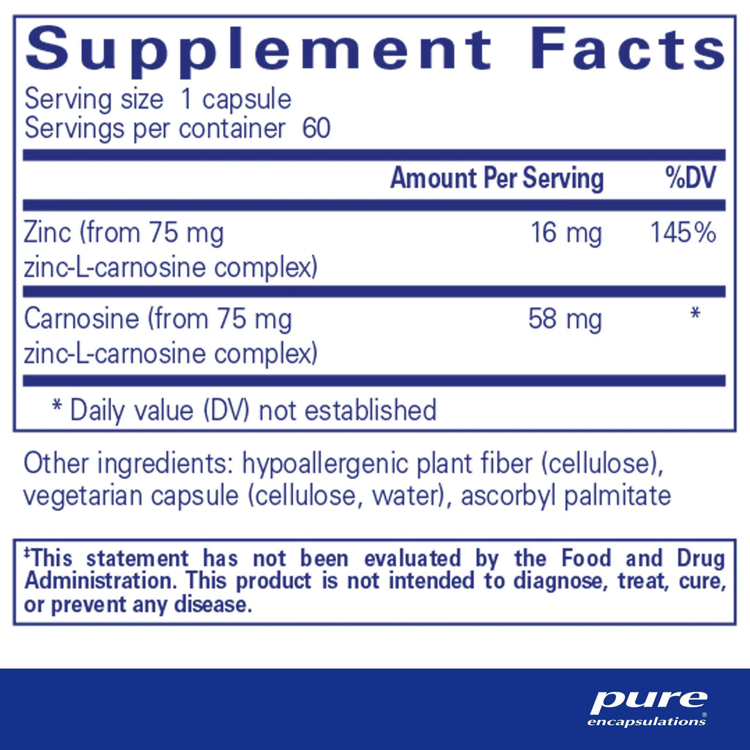 Peptic-Care‡ (Zinc-L-Carnosine) - Pharmedico