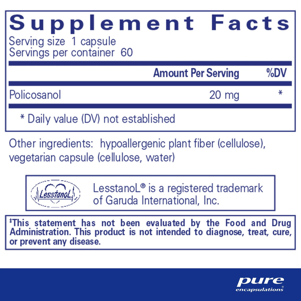 Policosanol 20 mg - Pharmedico