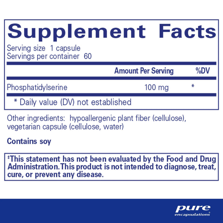 PS 100 (phosphatidylserine) - Pharmedico