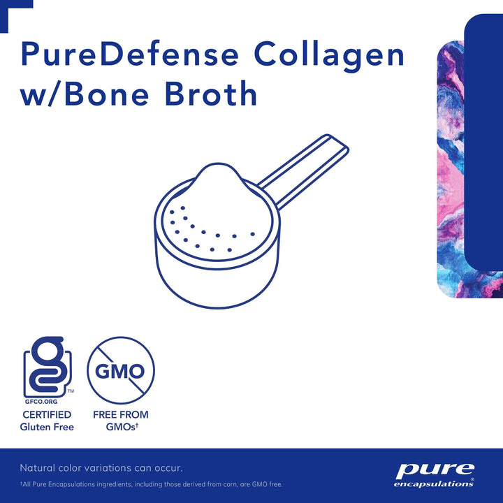 PureDefense Collagen w/ Bone Broth powder - Pharmedico