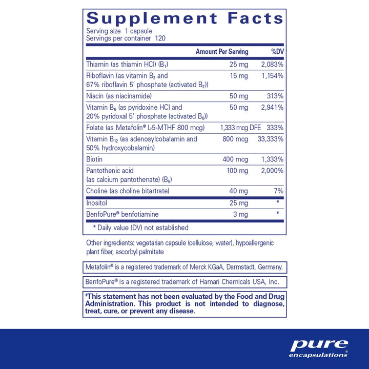 PureGenomics® B-Complex - Pharmedico