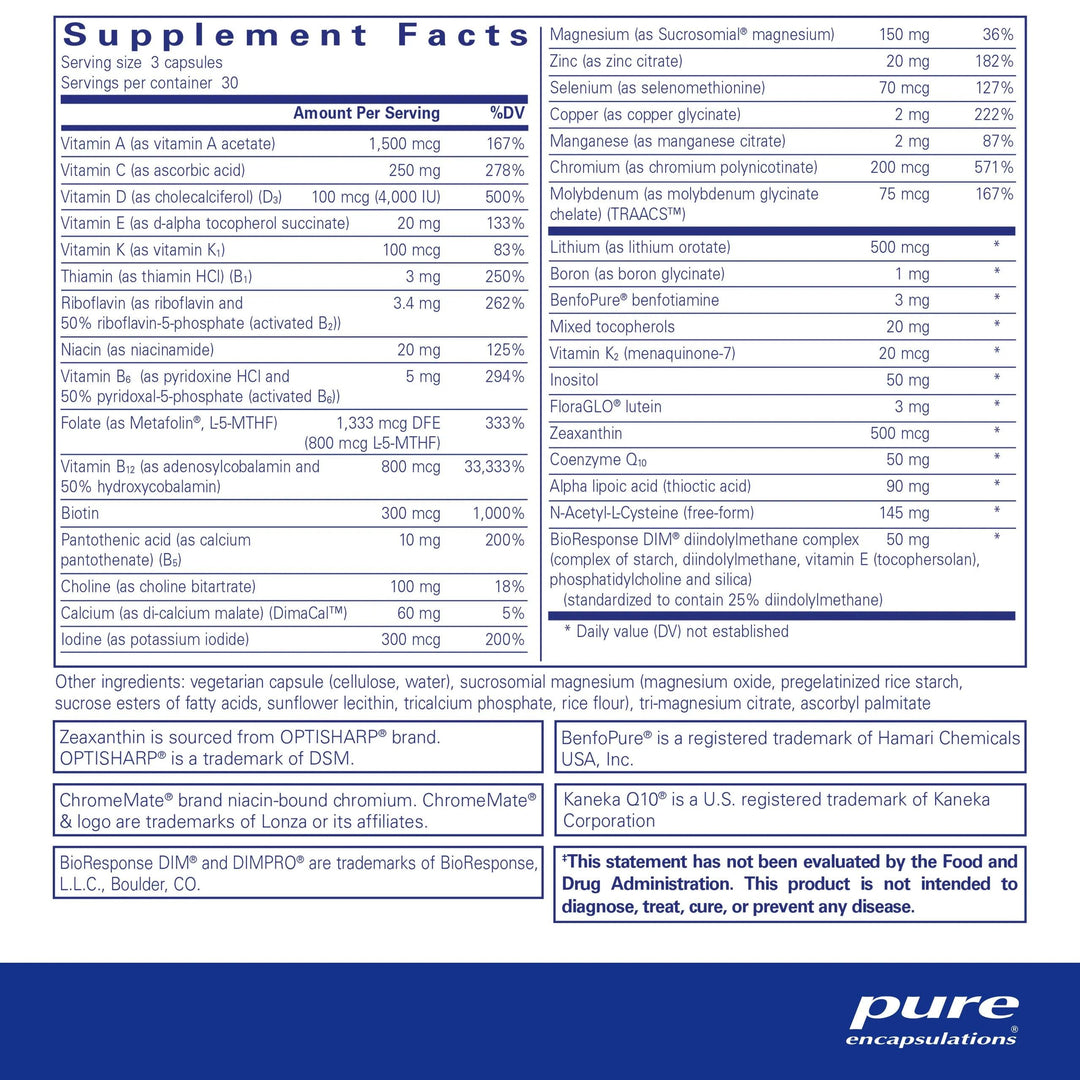 PureGenomics® Ultra Multivitamin - Pharmedico