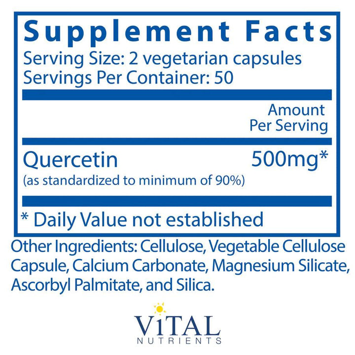 Quercetin 250mg - Pharmedico