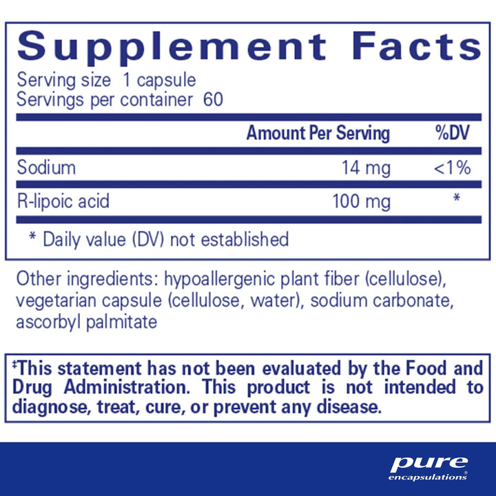 R-Lipoic Acid (stabilized) - Pharmedico